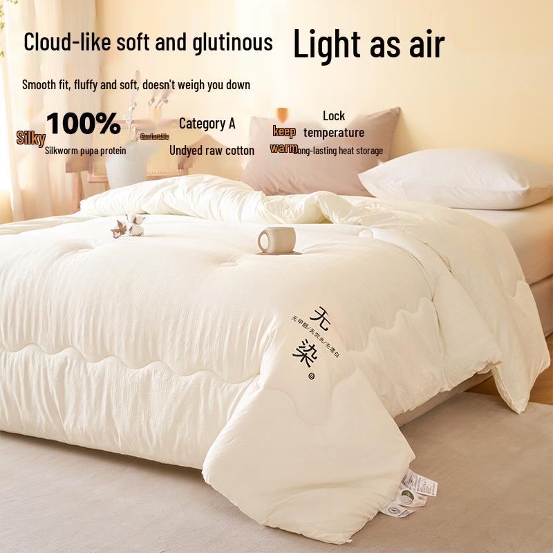 

Одеяло А-класса для мамы и малыша, неокрашенное: Всесезонный, Плотный, Теплый, Супермягкий, Пушистый. 150x200cm - 3 jin