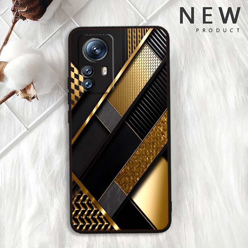 Mechanical style pattern For Xiaomi Mi 15 14 13 13T 12 12T 12S 11 11i 11T Pro Ultra Lite 5G Black Soft Phone Case