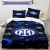 FC. Set Copripiumino con Fantasia Stampata Internazionale Milano – include 1 copripiumino e 2 federe coordinate Decorazione per la camera da letto Regali di Natale