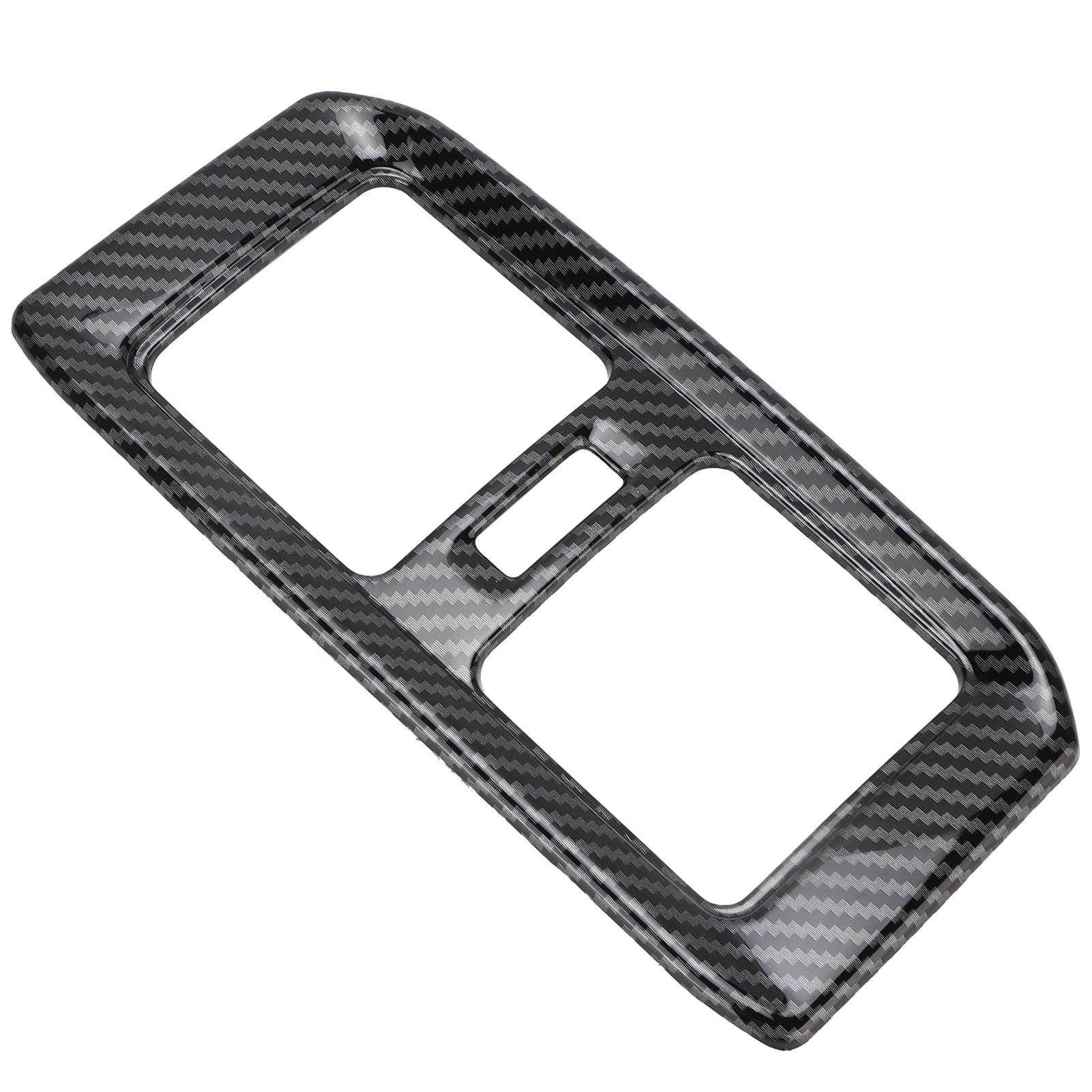 

Задняя крышка воздухозаборника кондиционера, декоративная панель в стиле углеродного волокна, замена для RAV4