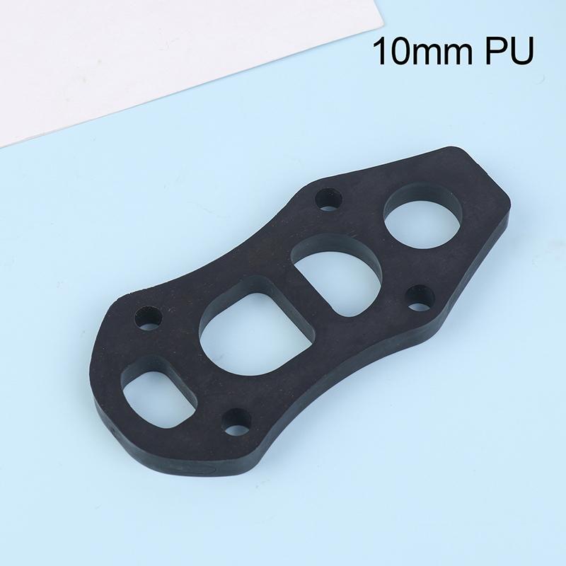 1 Stück Schwarze PU Longboard Riser Pads Skateboard Stoßdämpfer für Truck Montagezubehör Erwachsene Kinder Outdoor Sportwerkzeug