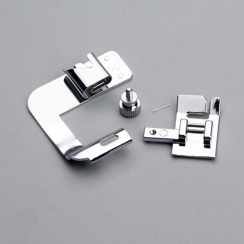 13/19/22mm Domestic Sewing Machine Foot Presser Foot Rolled Hem Feet Sew Accessories