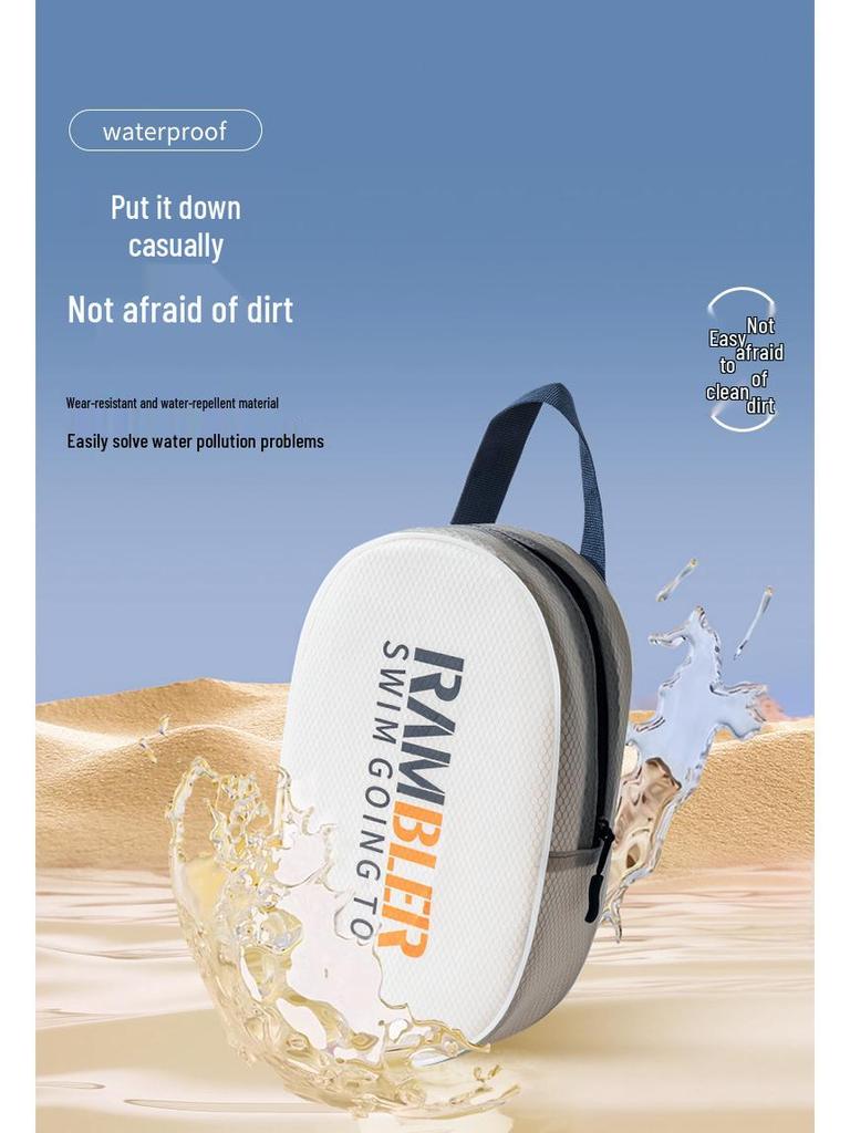 Waterproof Large Capacity EVA Sports Travel Bag - Portable & Handheld Toiletry Storage