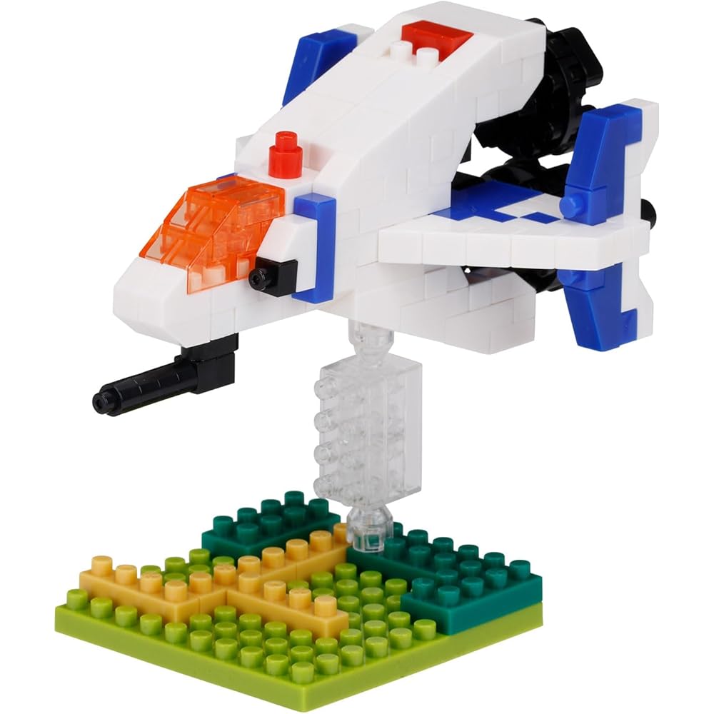 Kawada Nano Block Zevius Solvalou Building Set 3x10.5x18 cm Educational Toy