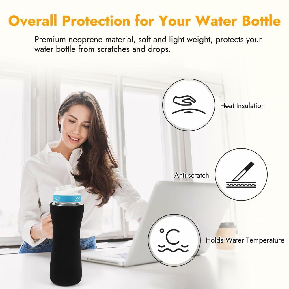 Pro Cirkul 22oz Láhev na vodu Ochranný obal Vlhkost pohlcující Izolovaný Neoprenový rukáv