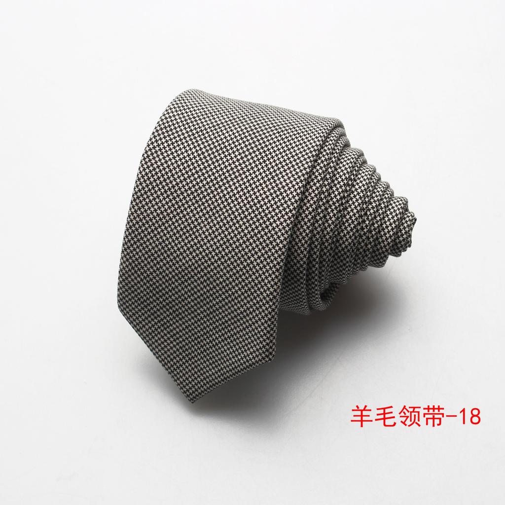 Men'S Business Dress Striped Wool Jacquard 5.5Cm Men'S Tie, Groom Best Man Suit Tie Men'S