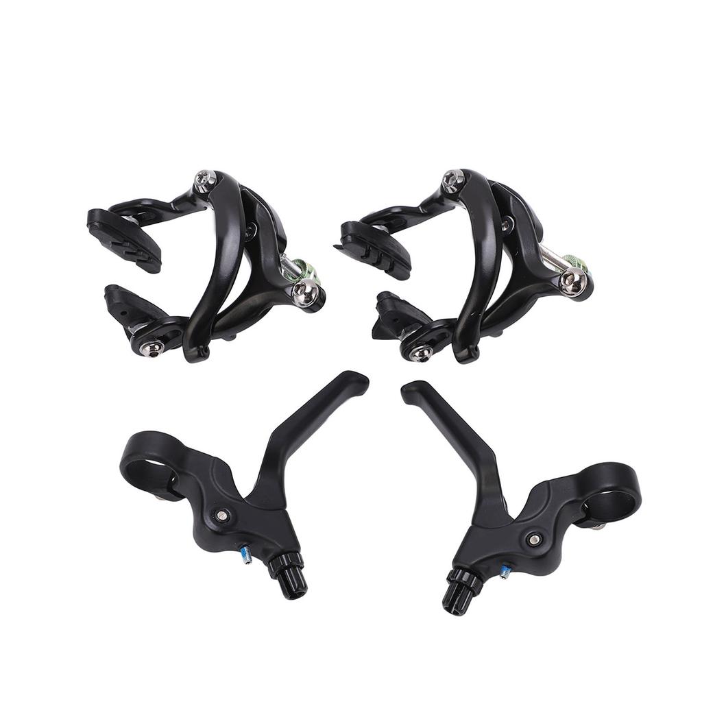 ZTTO Zestaw Hamulców Rowerowych Stop Aluminium Rowerowy Zacisk Hamulcowy Dźwignia Hamulcowa Zestaw do Roweru Składanego Brompton