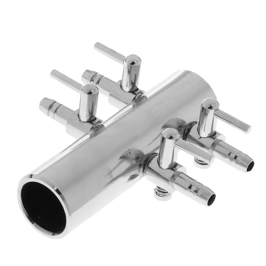 4/6/8/10/12 Way Pump Manifold for Marine Fish Tank Aquarium
