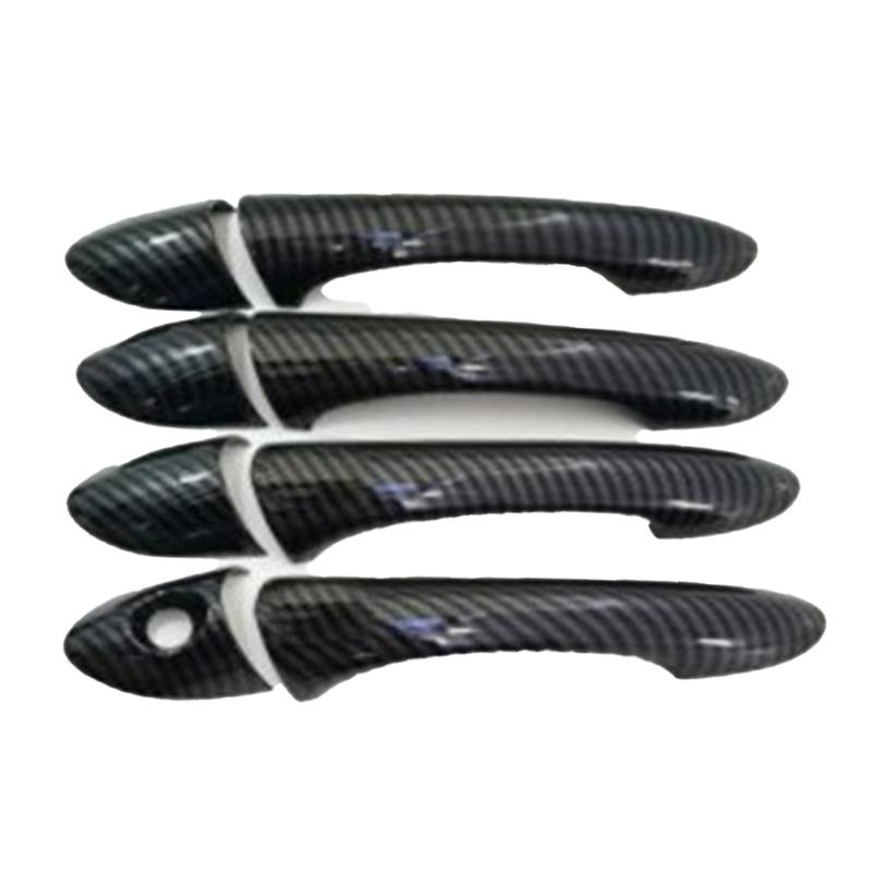 ABS Plastic Door Handle Trim Handle Cover High-quality Material Precise Fit Easy tallation Car Exterior Upgrade