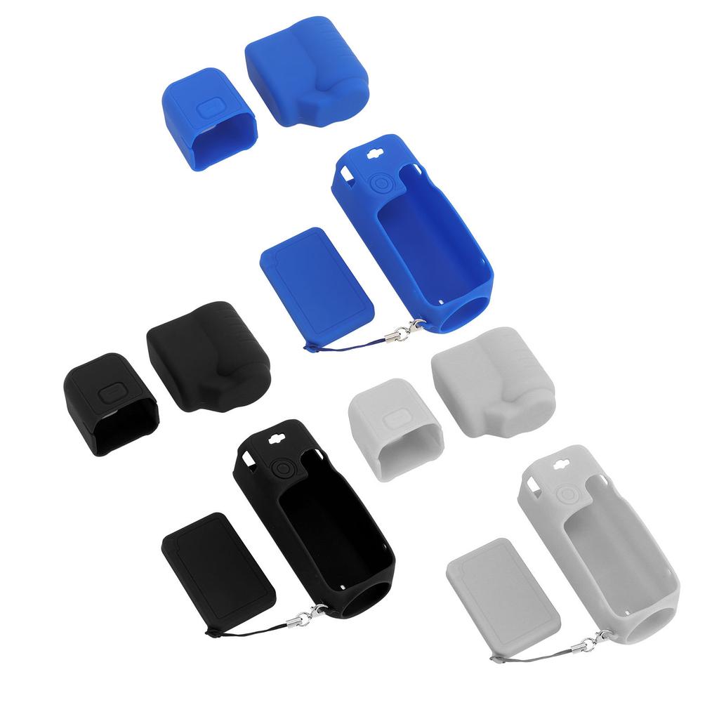 4 In 1 Protective Case Cover for  Pocket 3 Silicone Screen Lens Protector Sleeve Action Camera A