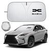 BGX1 Car Windshield Sun Shade Visor UV Protection Shield  For Dacia Duster Logan Sandero Lodgy Stepway Mcv 2 Cilo Solenza Largus 1300