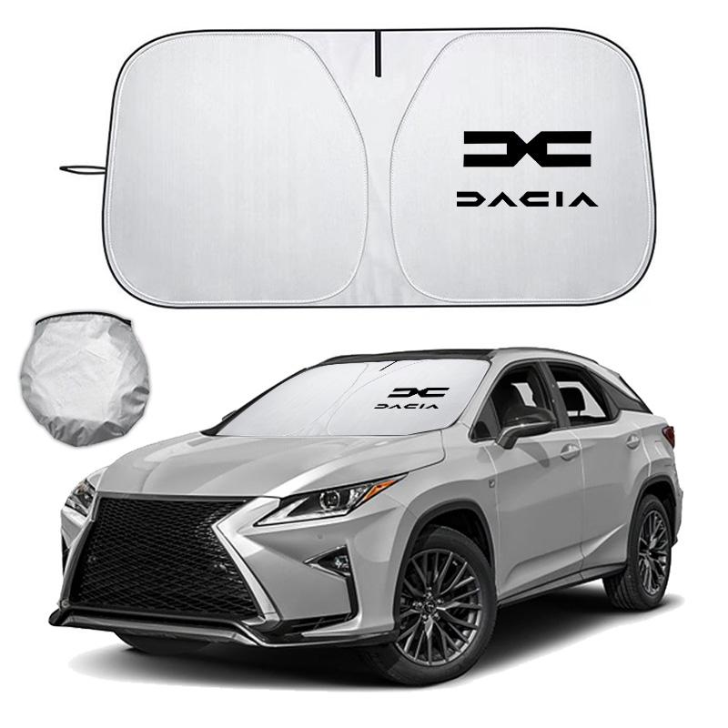 BGX1 Car Windshield Sun Shade Visor UV Protection Shield  For Dacia Duster Logan Sandero Lodgy Stepway Mcv 2 Cilo Solenza Largus 1300