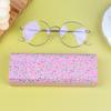 Leopard Print Pu Leather Glasses Case Large Capacity Hard Spectacle Storage Box Pressure Resistant Portable Spectacle Carry Case