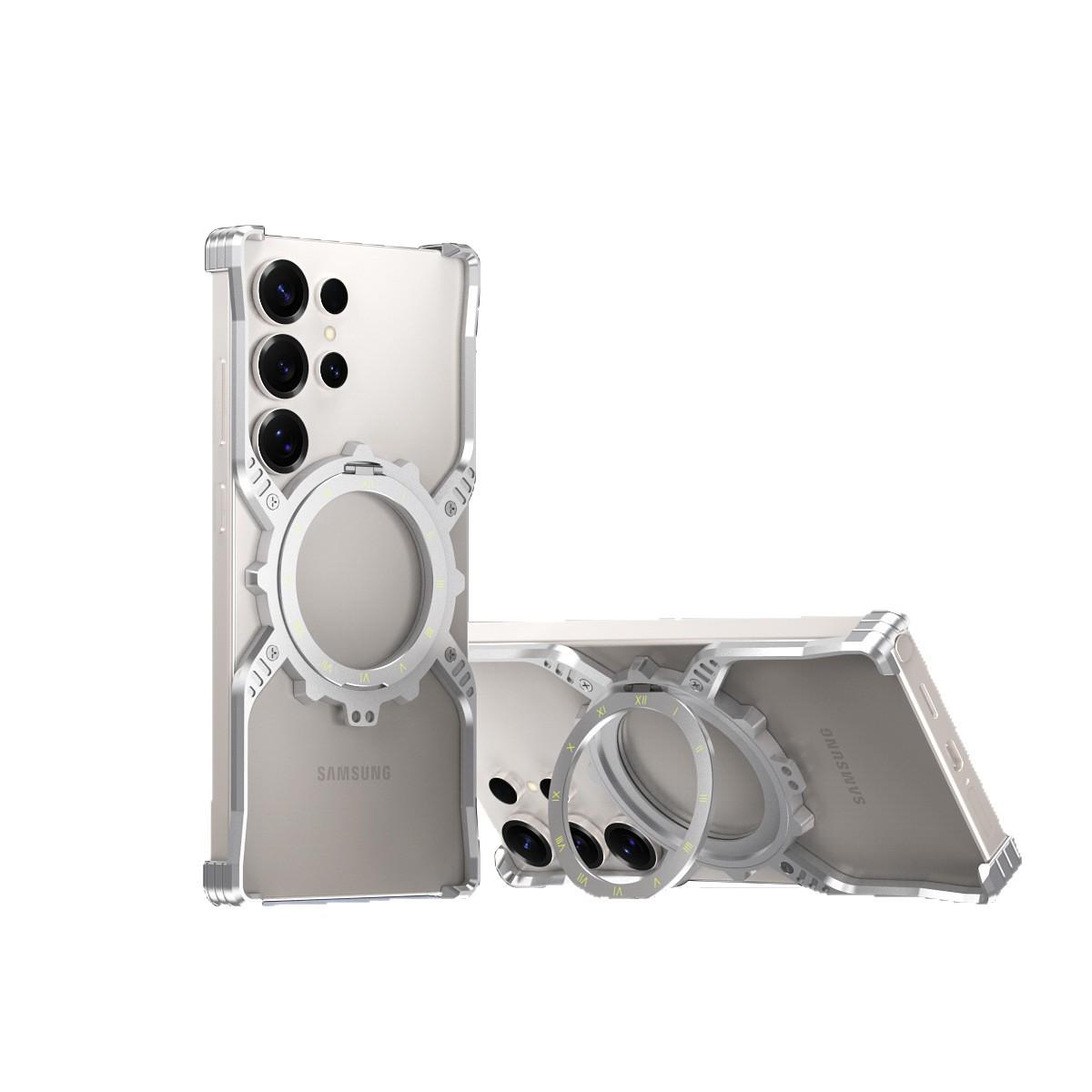 

360° Rotating Metal Phone Case for Samsung S23Ultra/S24Ultra/S25Ultra/S26Ultra Samsung S23 Ultra