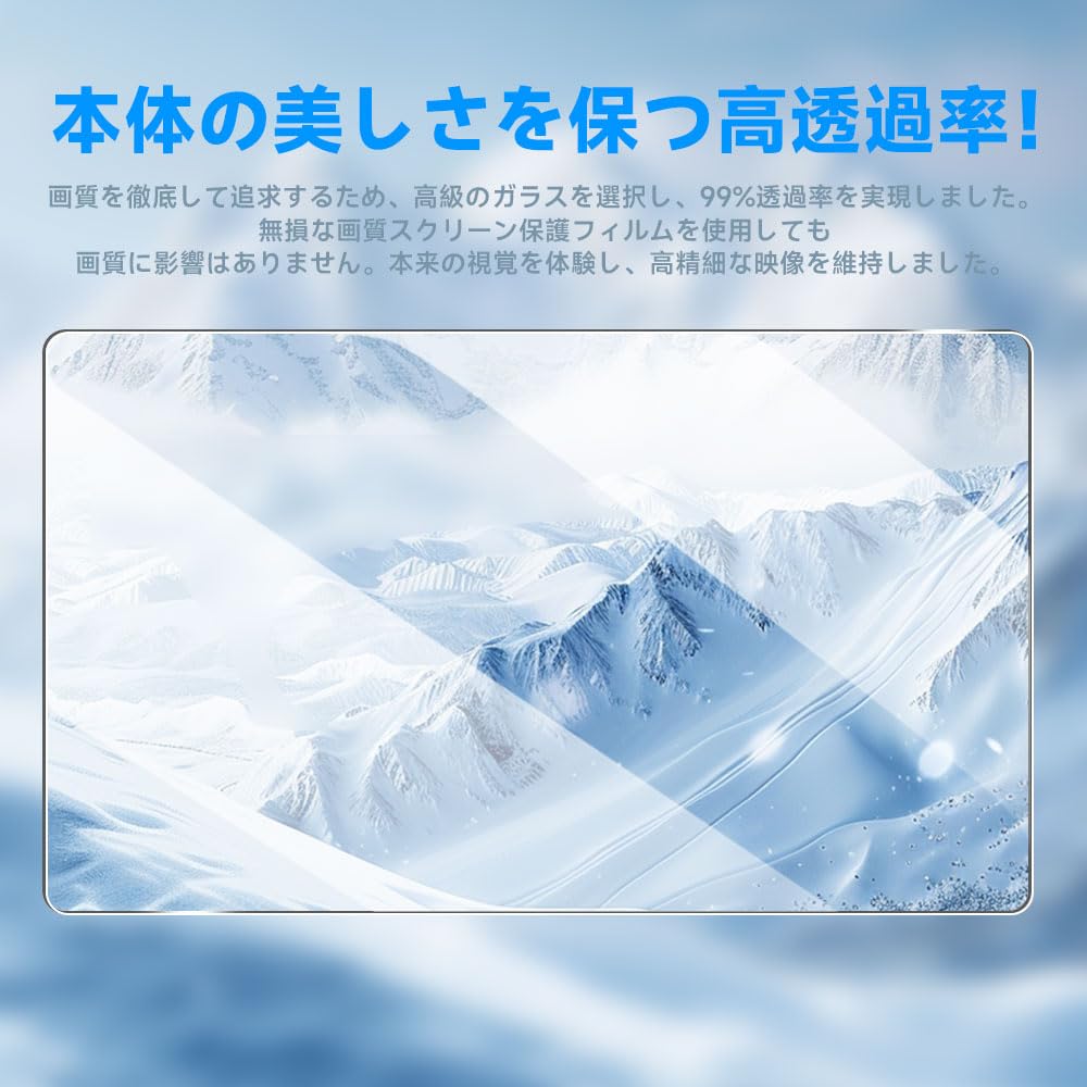 LAZIRO Screen Protector Film for Sony Cinema Line FX5 Camera 9H Hardness Automatic Easy Compatible with Sony Cinema Line FX5 [2-Pack] Screen, [HD