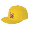 Currywurst Wall Art Baseball Caps Snapback Fashion Baseball Hats Breathable Casual Casquette Outdoor for Unisex