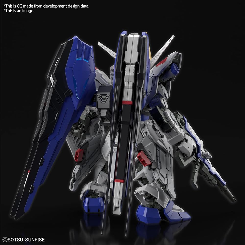 Bandai Spirits MGSD Mobile Suit Gundam SEED Freedom Gundam Color-Coded Plastic Model Kit 2619354