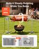 Rotisserie Grill, AC220-240V 8 Level Height Electric Rotisserie Grill Kit, BBQ Grills Rotisseries Kit with 60 kg Load Capacity, 38W Motor, Stainless