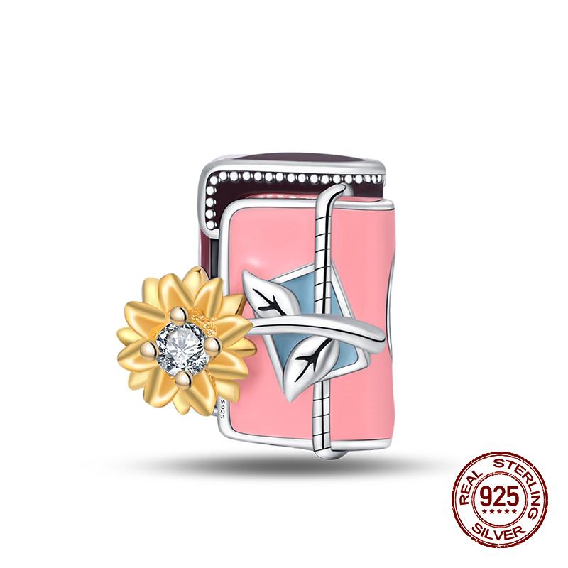 Copper Graduation Season Series Owl Bachelor'S Hat Charms Beads Suitable For 3Mm Original Design Bracelets DIY Style Jewelry