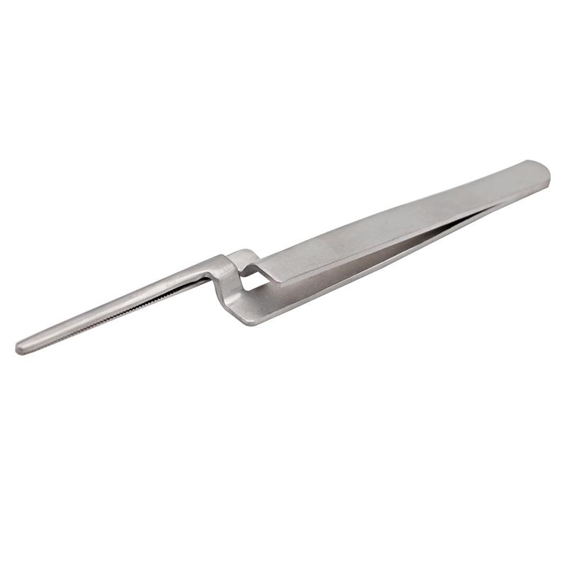 Dental Occlusal Paper Tweezers Straight Bite Articulating Paper Holder Serrated Plier Forcep Tool Stainless Steel