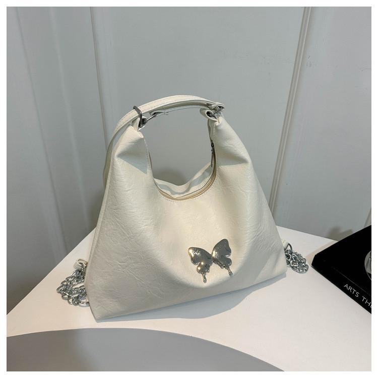 Große Kapazität 2024 Schmetterlingsschleife Frühling Mode Tragetasche Schultertasche Für Tägliche Outfits