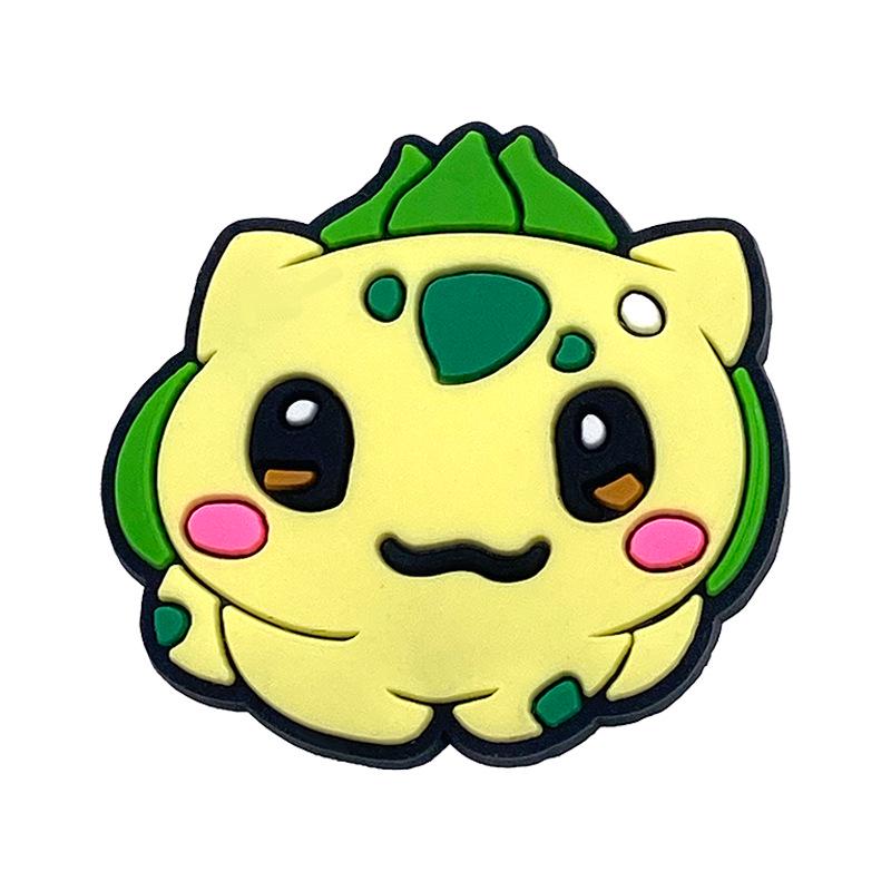 Puha Gumi Pokémon Virágos Klumpa Cipőcsatok