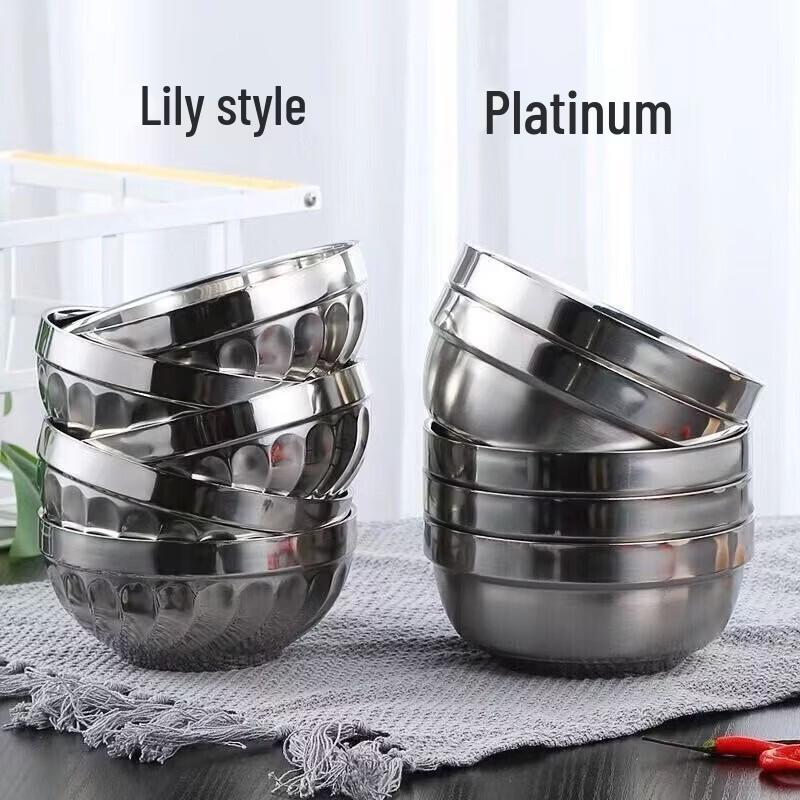 Yujia 201 Stainless Steel Insulated Bowl