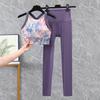 Ruched Yoga Suit Set: Yoga Top, Hip-Lifting High-Waisted Leggings, Fitness Bra