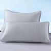 Summer Cooling Pillowcase Solid Color Ice Bean Bean Pillowcase Cool Feeling Air Conditioning Cover Washable  (no Pillow) 48x74cm
