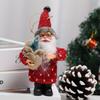 Cartoon Plush Santa Claus Christmas Desktop Ornament