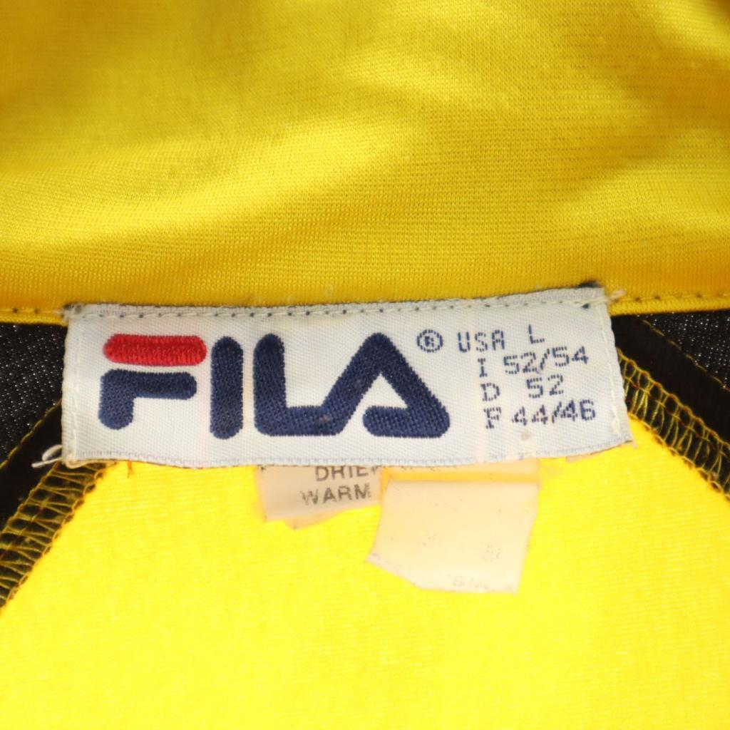 Fila 90er Jahre Alte Trikotjacke Set L Gelb Herren Gebraucht