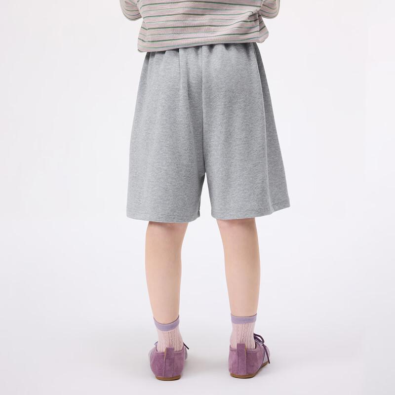 Girls' Elastic Waist Wide-Leg Summer Shorts