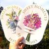 1Pcs Flower Gift Cards New Year Gift for Family Festival Valentine's Day Lover Christmas Business Supplies Thank You Cards