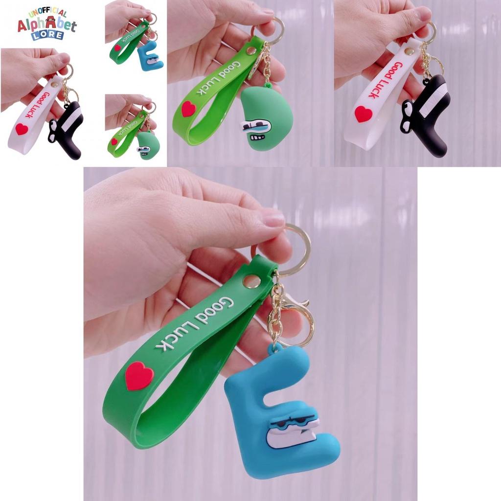 Alphabet Lore Keychain Kids Xmas Gifts Bag Pendant Doll