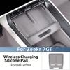 For NEW Zeekr 7GT Wireless Charging Pad, Center Console Panel, Floor Mat, Interior Anti-slip Mat, Protective Mat Silicone