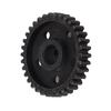 34T RC Motor Gear M1.0 8mm Gear Bore Steel Black RC Motor Pinion Gear for Arrma 1/7 1/8 RC Cars
