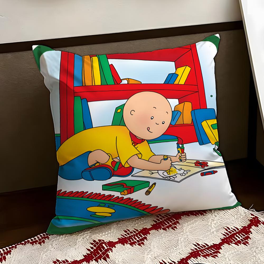 Anime CCaillou Cushion Cover Reversible Soft Durable Pillow Cover Home  Car MultiScene Use for Daily Comfort