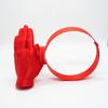 1pc Hand Shaped Sun Visor Headband Funny Yellow Anti-UV Summer Outdoor Sun Protection Hat For Beach Travel