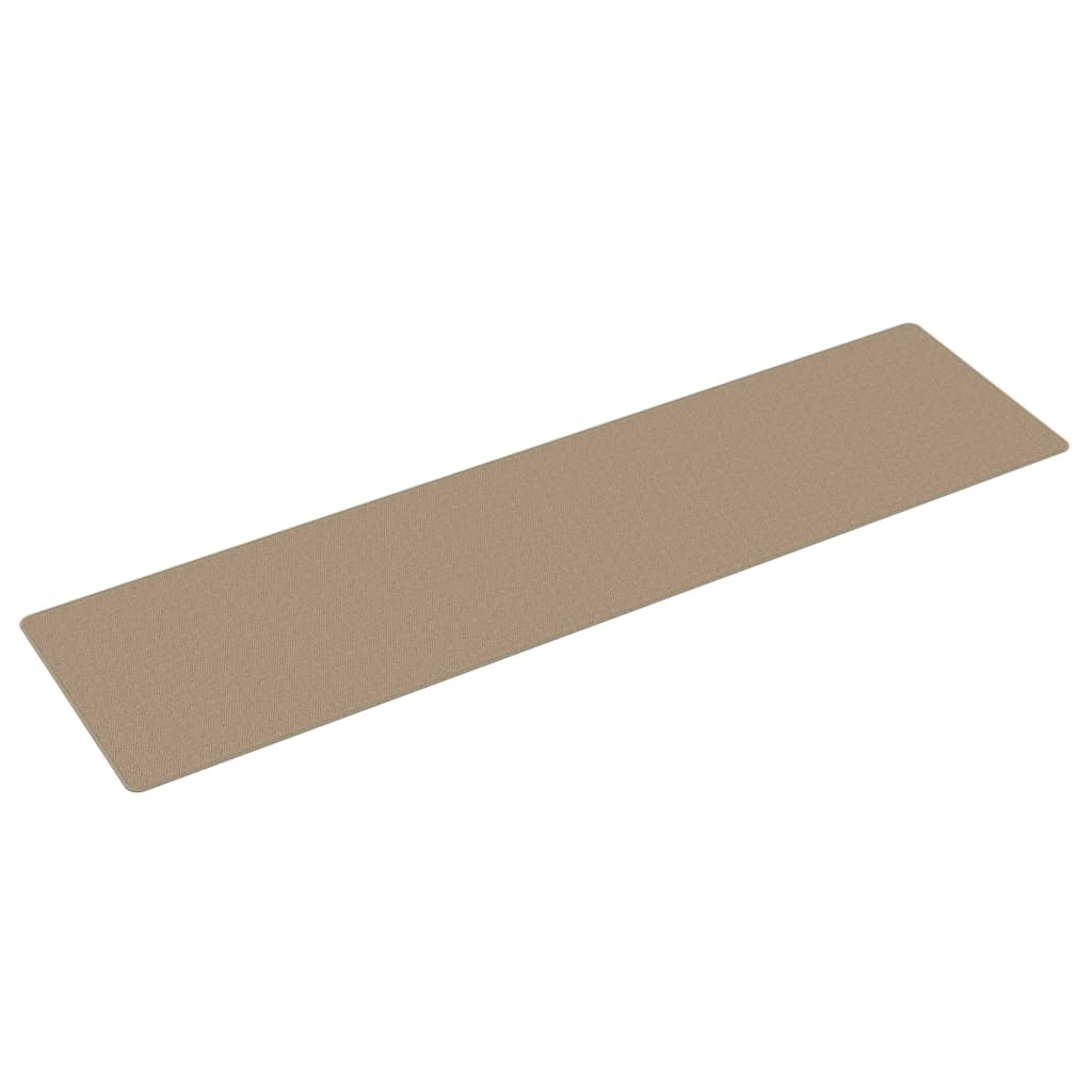 Sisal Effect Hall Runner Beige 80 X 300 Cm