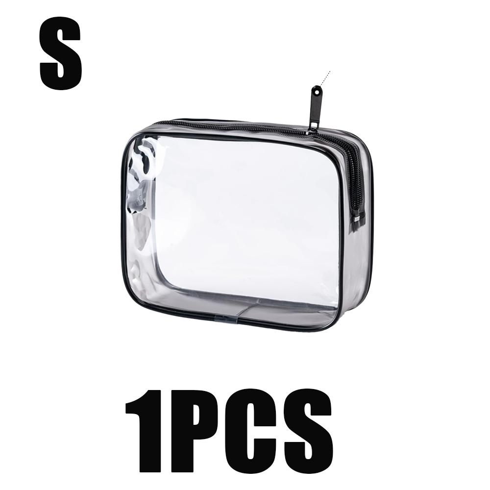 1/3pc Travel Organizer Bath Toiletry Wash Storage Bag Multifunction Large Capacity Waterproof Transparent With Zipper Women Gift