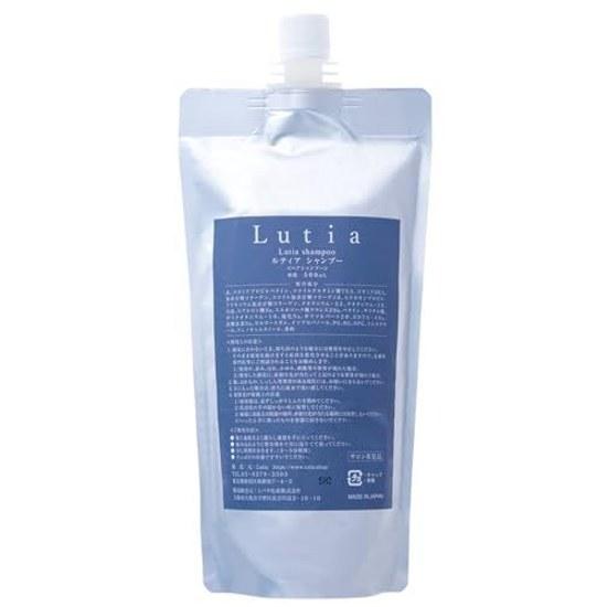 Lutia Shampoo Rich Foam Pack Curly Hair Amino Acid Salon Professional Product Damaged Straightening Quality Damage Bleach Repair 500ml