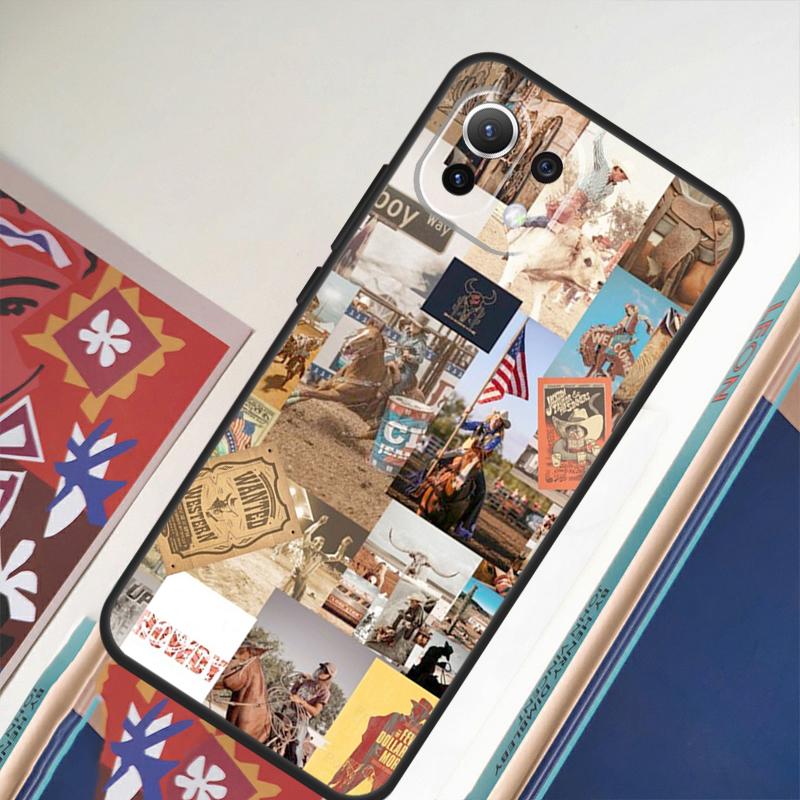 Vaquero Vaquera Howdy Occidental Boho Para Xiaomi 14 15 Ultra 13T 14T 15T 17 Pro Max Funda Para POCO F8 Ultra X7 X5 X6 F5 F6 F7 Pro