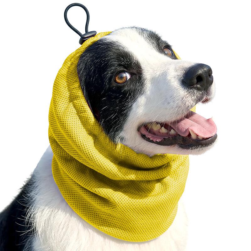 

Dog Cooling Bandana Collar,Adjustable Instant Cooling Bandana For Dogs, Reusable Pet Scarf For Hot Weather Summer Cats And Dogs S жёлтый