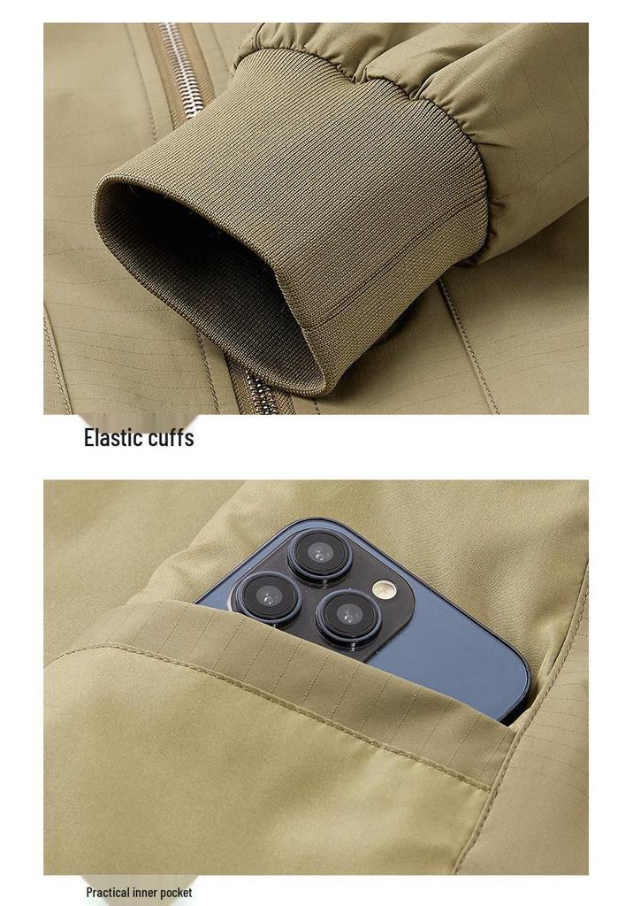 Fashion Trend 2025 Men's Casual Baseball Jacket - Versatile Autumn Outerwear, Style 8229.