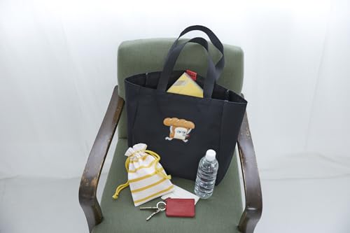 Bread Thief MOOK [Special Supplement] A Stylish Black Tote Bag with Convenient Pockets! (Kadokawa SSC Mook)