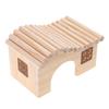 Trendy Wooden Hamster Nest Sleeping House Home Luxury Cage Pet DIY Hideout Hut Toy Small Animal Supplies Hamster Cage