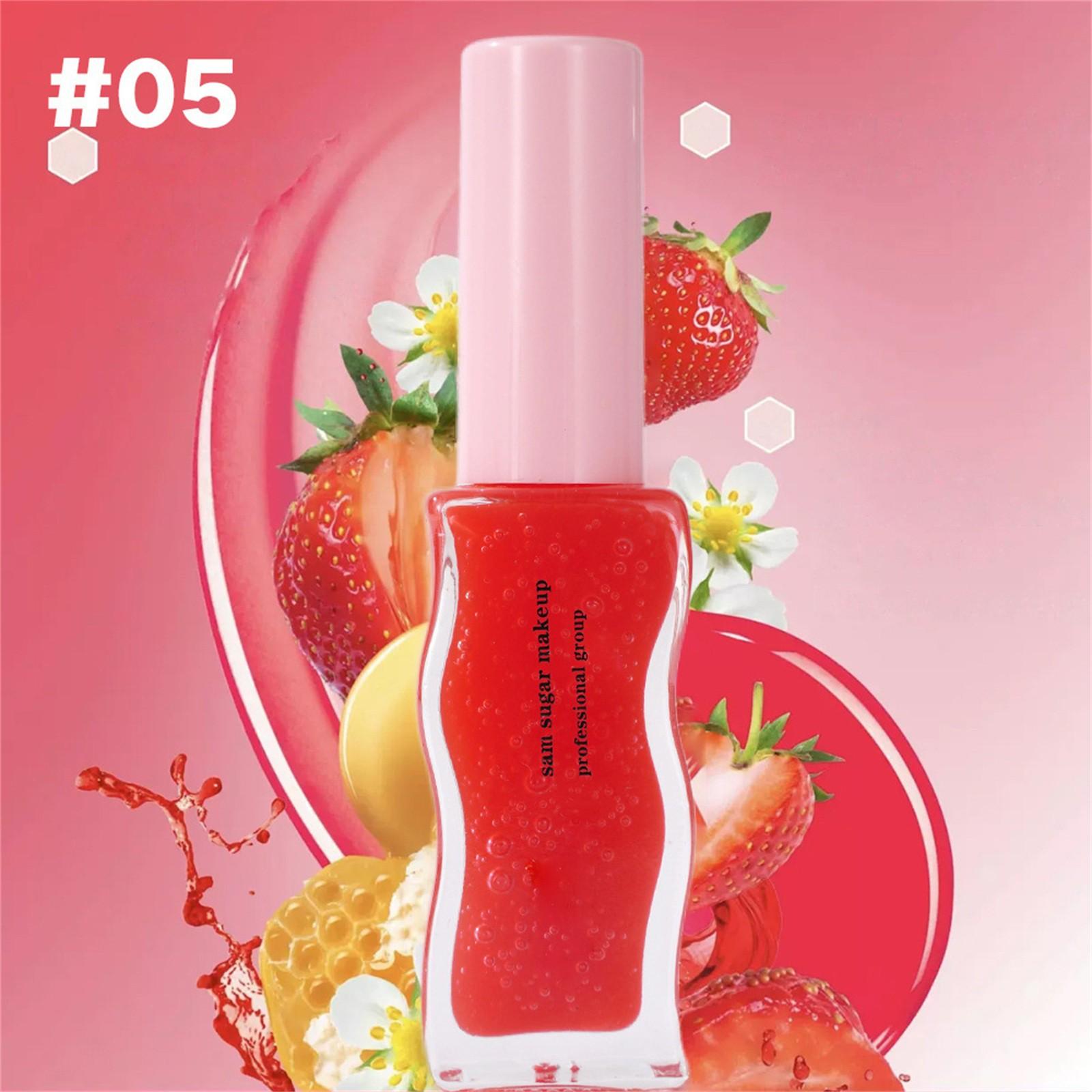 

Увлажняющая жидкая губная помада с фруктовым медом, медовый цвет, длительное увлажняющее масло для макияжа губ, 8 мл One Size