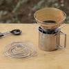 Stainless Steel Coffee Filter Cup Holder Folding Coffee Filter Cup  Home Use