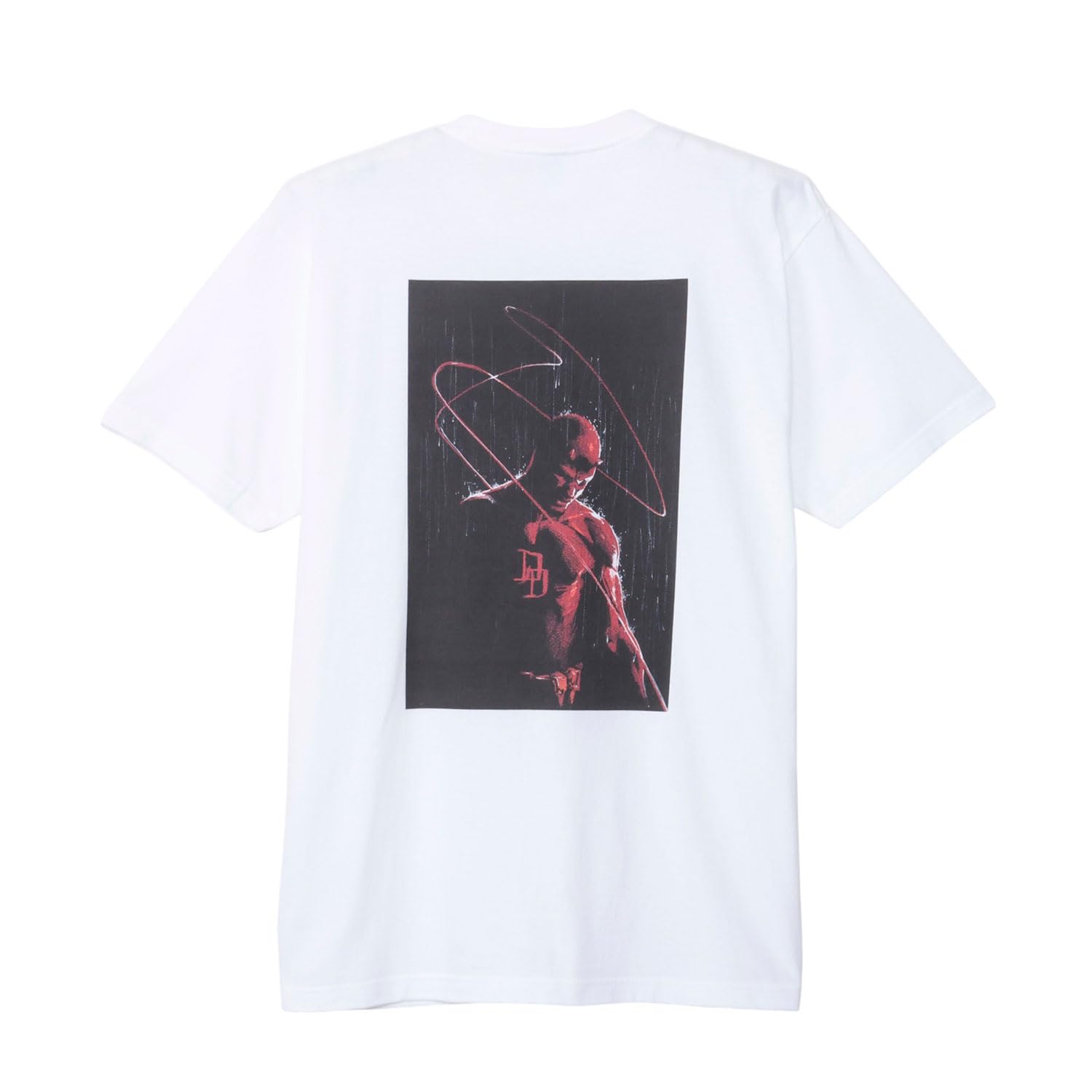 

Small Planet Marvel Double Sided Design Daredevil DD White L Size T-Shirt