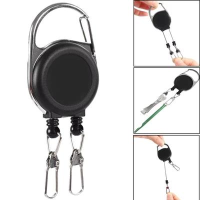 1pc Durable Cord Retractable Keychain Roll Retractable Badge Keyring  Badge Display
